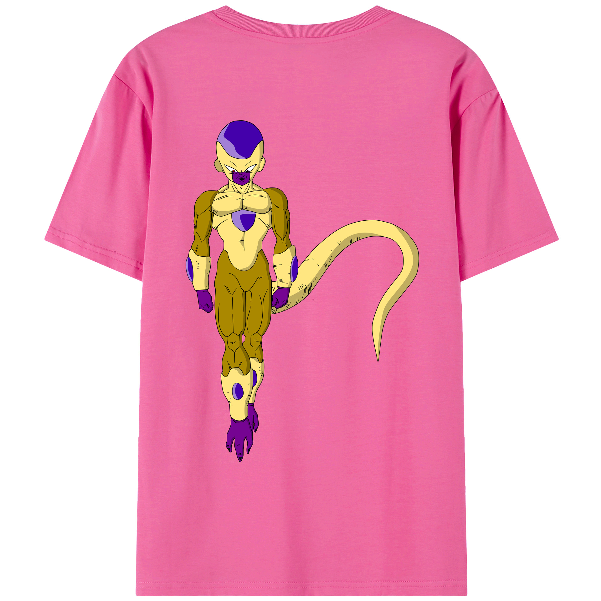 （画像用） ドラゴンボール フリーザ DRAGON BALL Frieza レディース半袖Tシャツ(バックプリント)